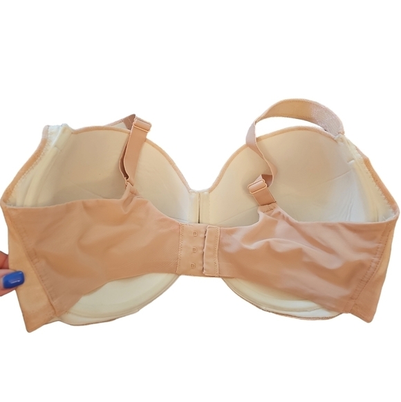 Soma stunning support geo lace full coverage pink bra sz 38 G underwire new WL58 - Picture 3 of 4